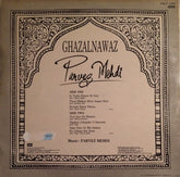Parvez Mehdi - Ghazalnawaz (Vinyl) Image